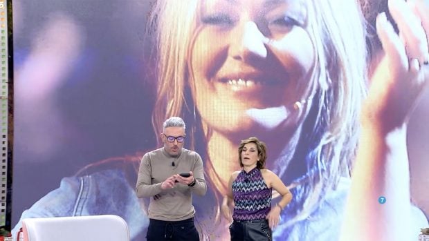 Kiko Hern&aacute;ndez junto a Adela Gonz&aacute;lez en 'S&aacute;lvame' / Telecinco