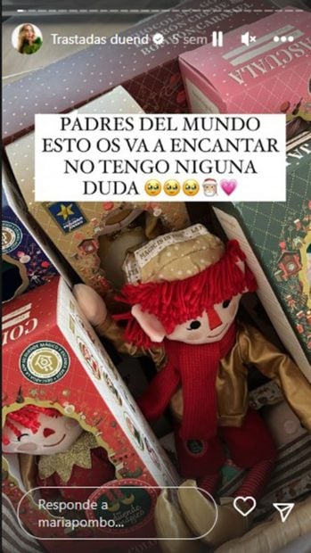 Storie de Mar&iacute;a Pombo / Instagram