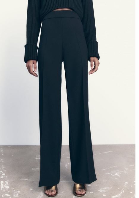 Zara lo tiene claro, sigue apostando por el pantal&oacute;n que vale tanto para ir a la oficina como en una noche de Fin de A&ntilde;o