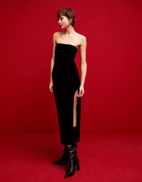vestidos nochevieja Bershka