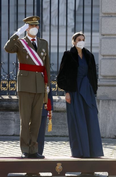 Letizia en la Pascua Militar 2022 / Gtres