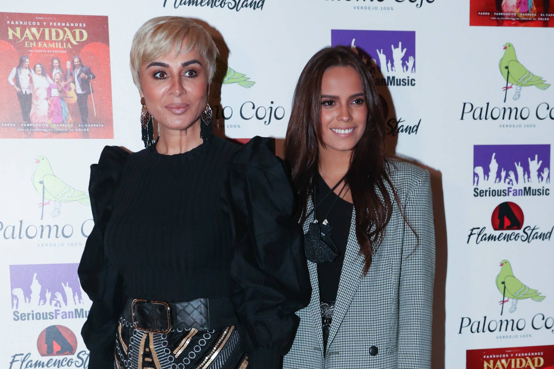 Gloria Camila y Ana Maria Ald&oacute;n en un photocall / Gtres