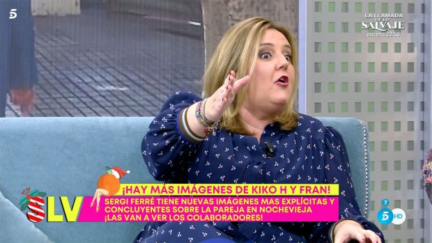 Pilar Vidal en 'Sálvame'. / Telecinco