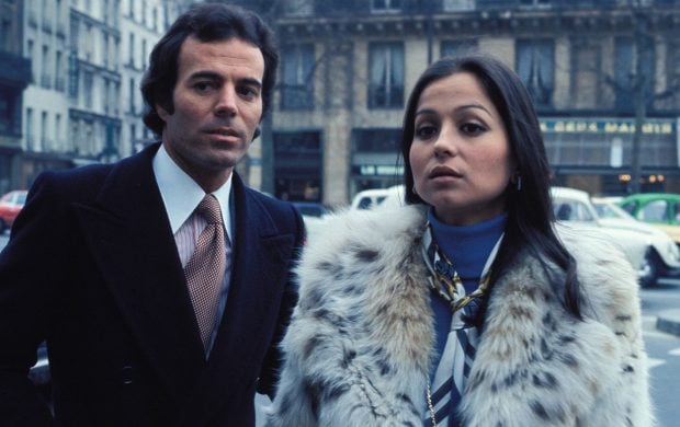 Isabel Preysler y Julio Iglesias por Madrid. / Gtres