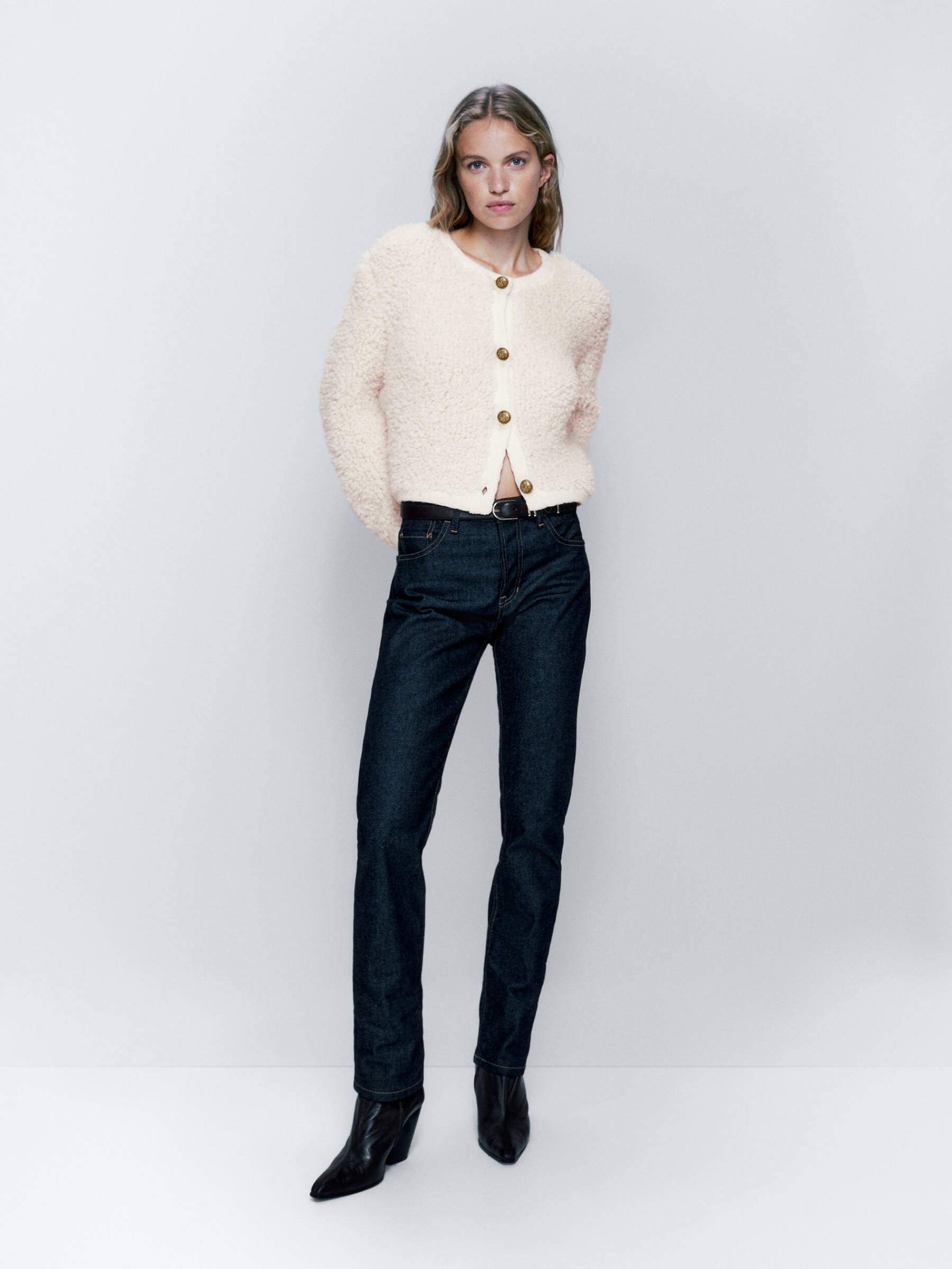 C&aacute;rdigan de punto / Massimo Dutti