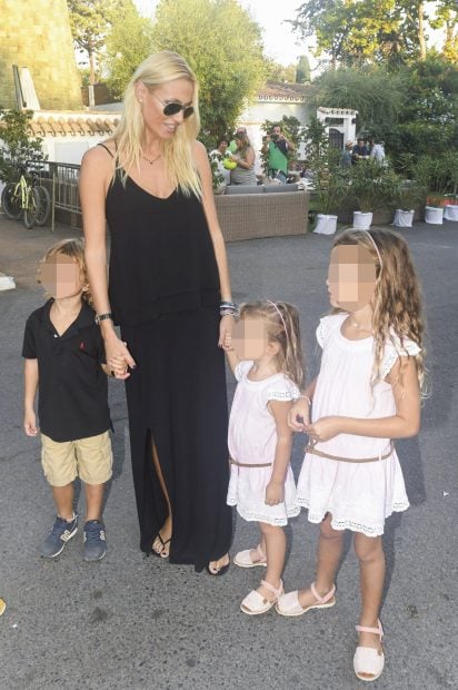 Carolina Cerezuela y sus hijos / Gtres