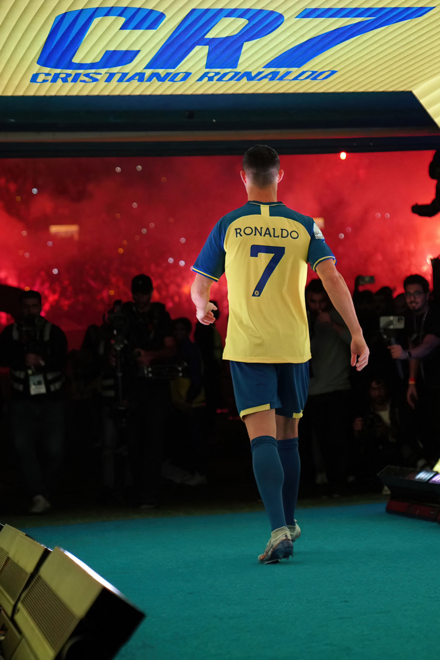 Cristiano Ronaldo, el d&iacute;a de su presentaci&oacute;n con Al -Nassr / Gtres