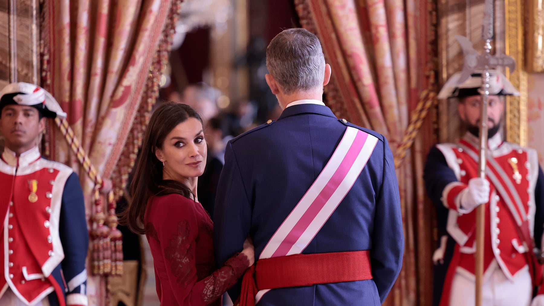 Reyes Felipe y Letizia