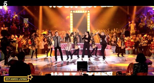 Rosa L&oacute;pez en el 'Mediafest Night Fever' / Telecinco