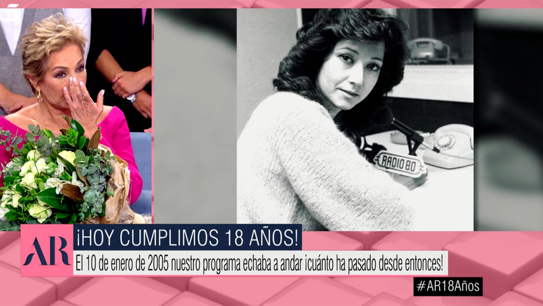 Ana Rosa Quintana, emocionada / Mediaset