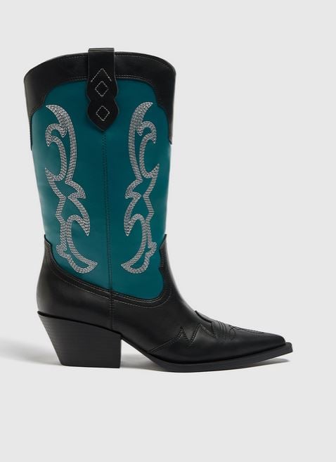 Estas botas cowboy de Pull&Bear son super originales y están tiradas de precio