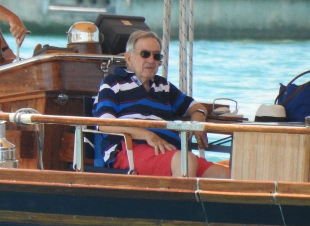 El Rey Constantino en Mykonos. / Gtres