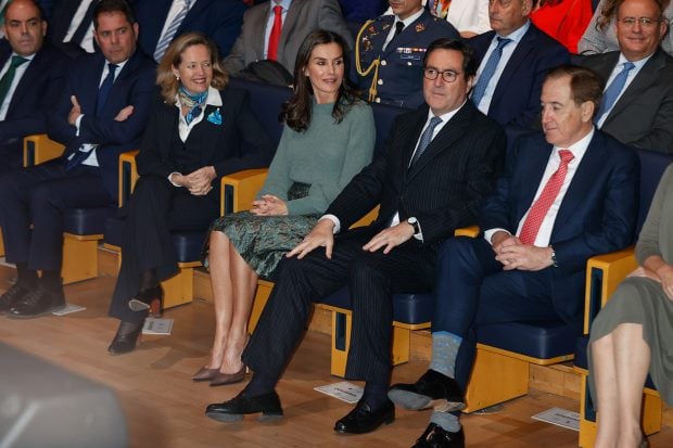 La Reina Letizia en un acto. / Gtres