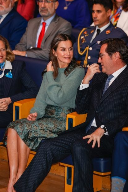 La Reina Letizia en un acto. / Gtres
