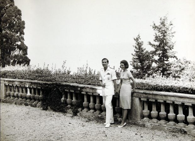 Constantino de Grecia junto a su esposa Ana María. / Gtres