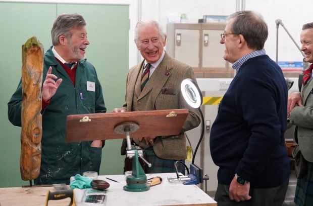 El Rey Carlos en Aberdeenshire. / Gtres