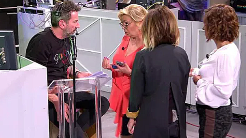 Carmen Borrego, muy enfadada en 'S&aacute;lvame' / Mediaset