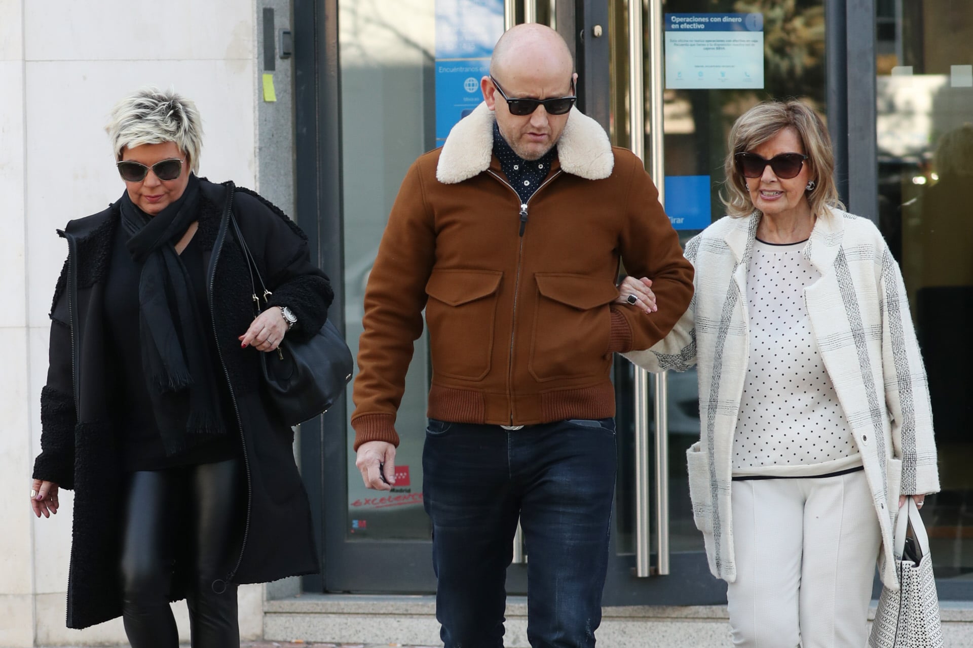 Mar&iacute;a Teresa Campos, Gustavo y Terelu / Gtres