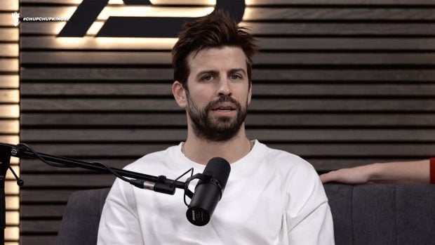 Gerard Piqué en un directo. / Twitch