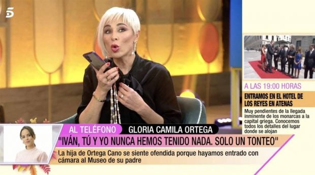 Ana María Aldón en 'Fiesta' / Telecinco