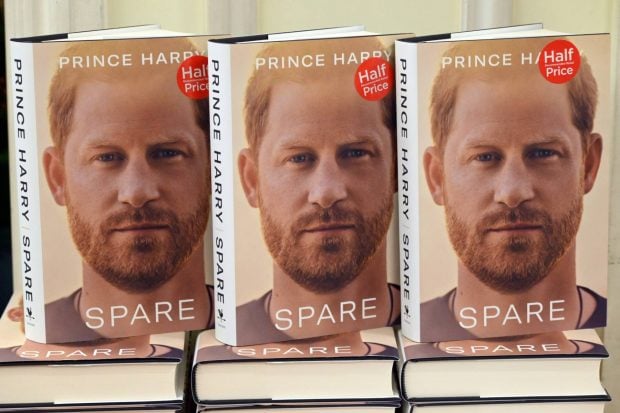 Imagen de libro 'Spare', del pr&iacute;ncipe Harry / Gtres