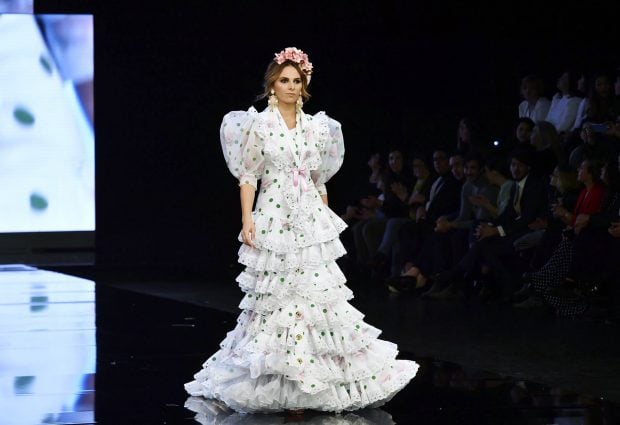 Irene Rosales desfilando en 2020 / Gtres