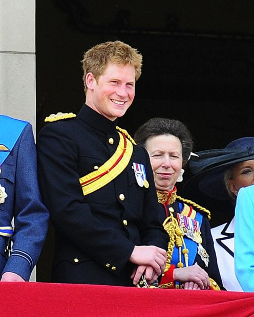 La Princesa Ana junto al príncipe Enrique. / Gtres