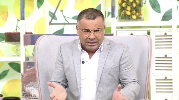 Jorge Javier Vázquez en su reaparición en 'Sálvame'. / Telecinco