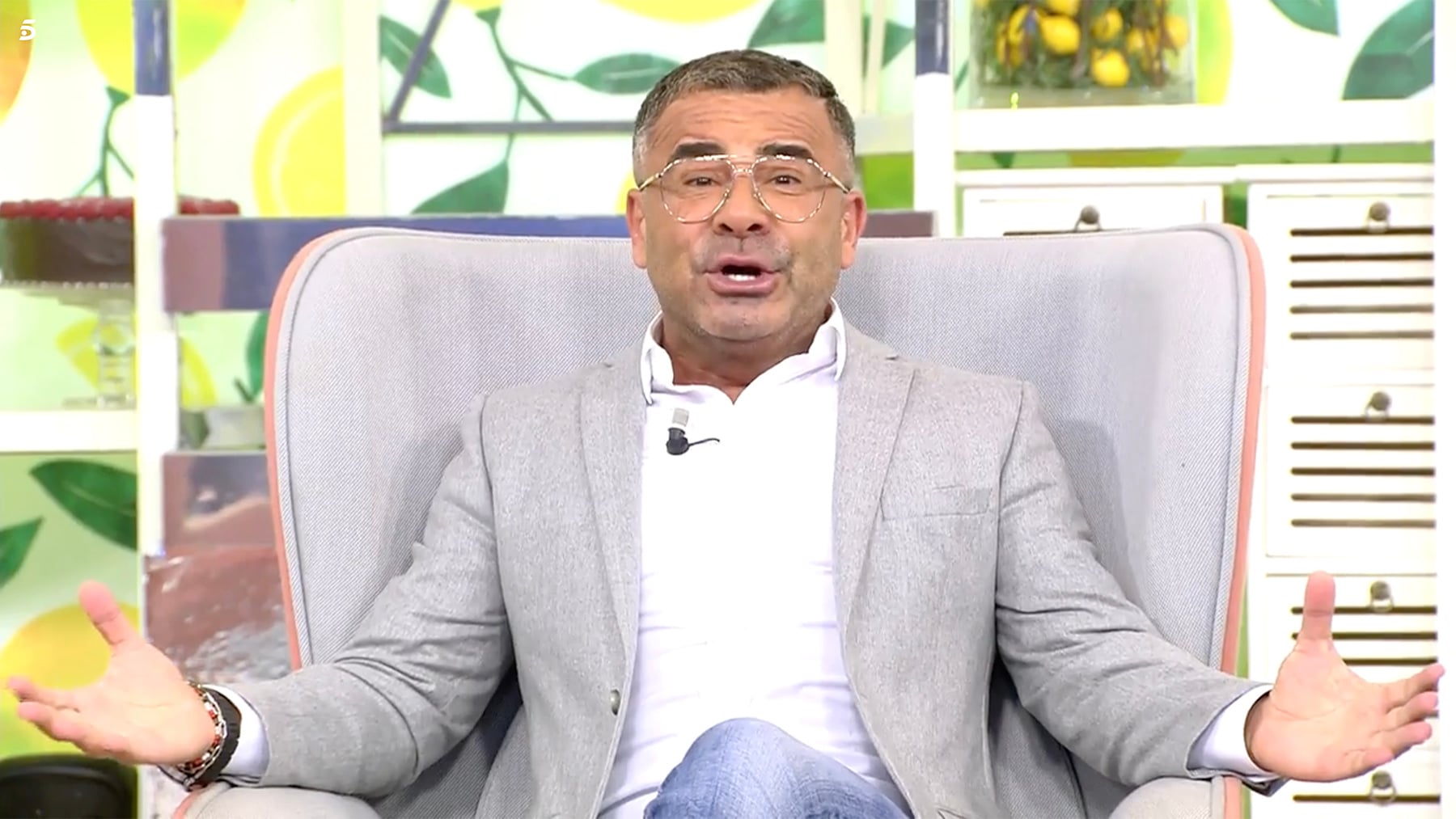 Jorge Javier V&aacute;zquez en 'S&aacute;lvame'. / Telecinco