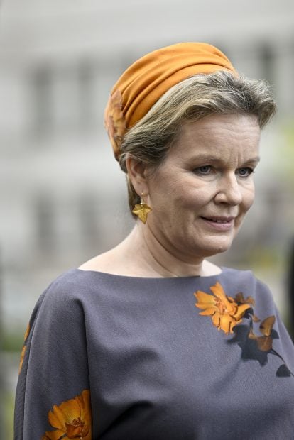 Matilde de B&eacute;lgica en una visita oficial. / Gtres