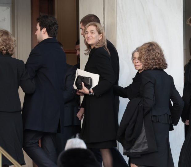 La Infanta Cristina en el funeral de Constantino II / Gtres