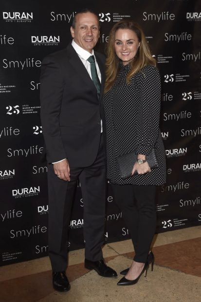 Carmen Morales y Luis Guerra en un photocall / Gtres