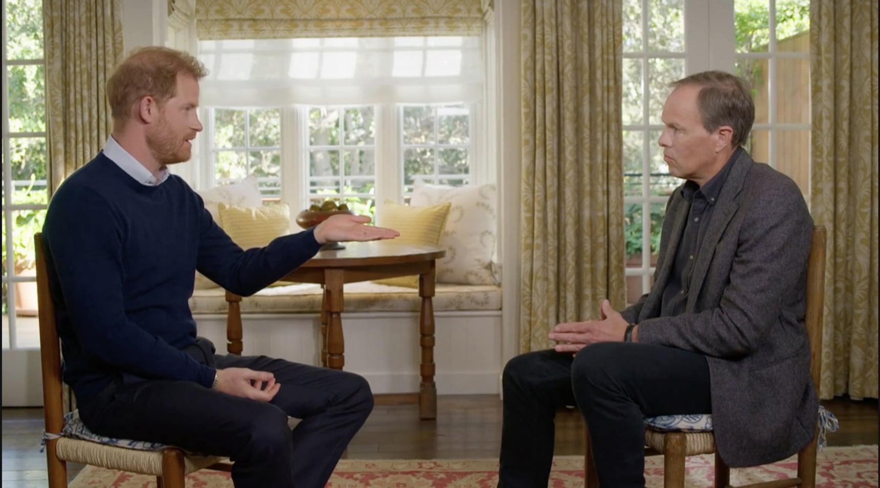 El pr&iacute;ncipe Harry en un programa de televisi&oacute;n / Gtres
