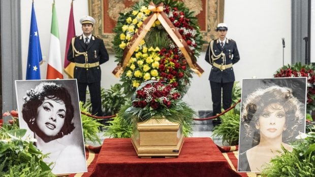 Capilla ardiente de Gina Lollobrigida / Gtres