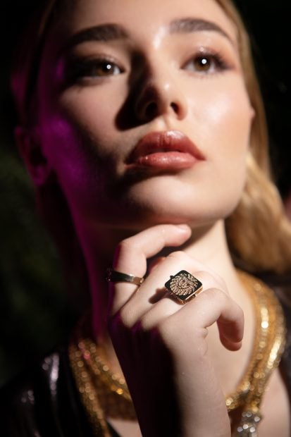 Modelo tras haber usado Crystel Ice Globes. / You Are The Princess