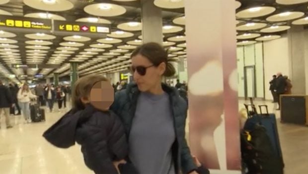 Ana Boyer llegando a España / Gtres