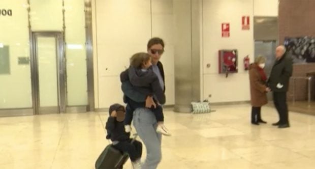 Ana Boyer llegando a España / Gtres