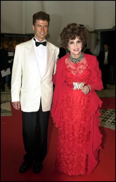 Javier Rigau junto a Gina Lollobrigida. / Gtres