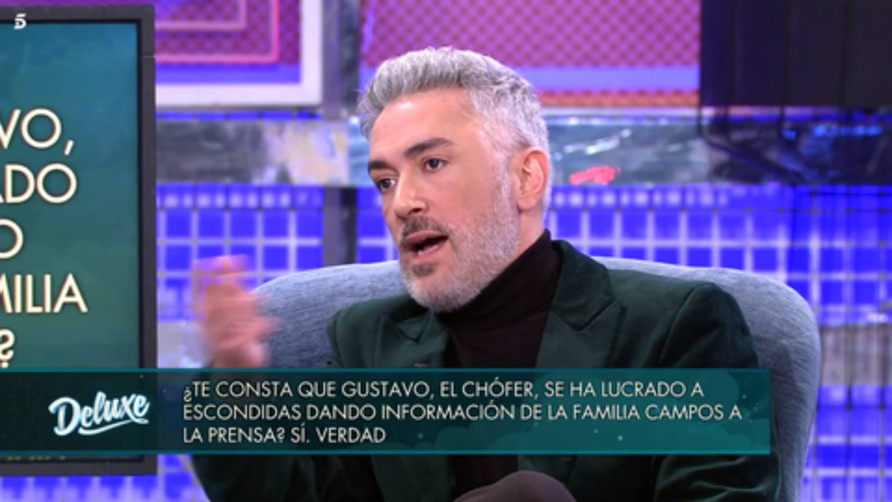 Kiko Hern&aacute;ndez en 'Viernes Deluxe' / Telecinco 