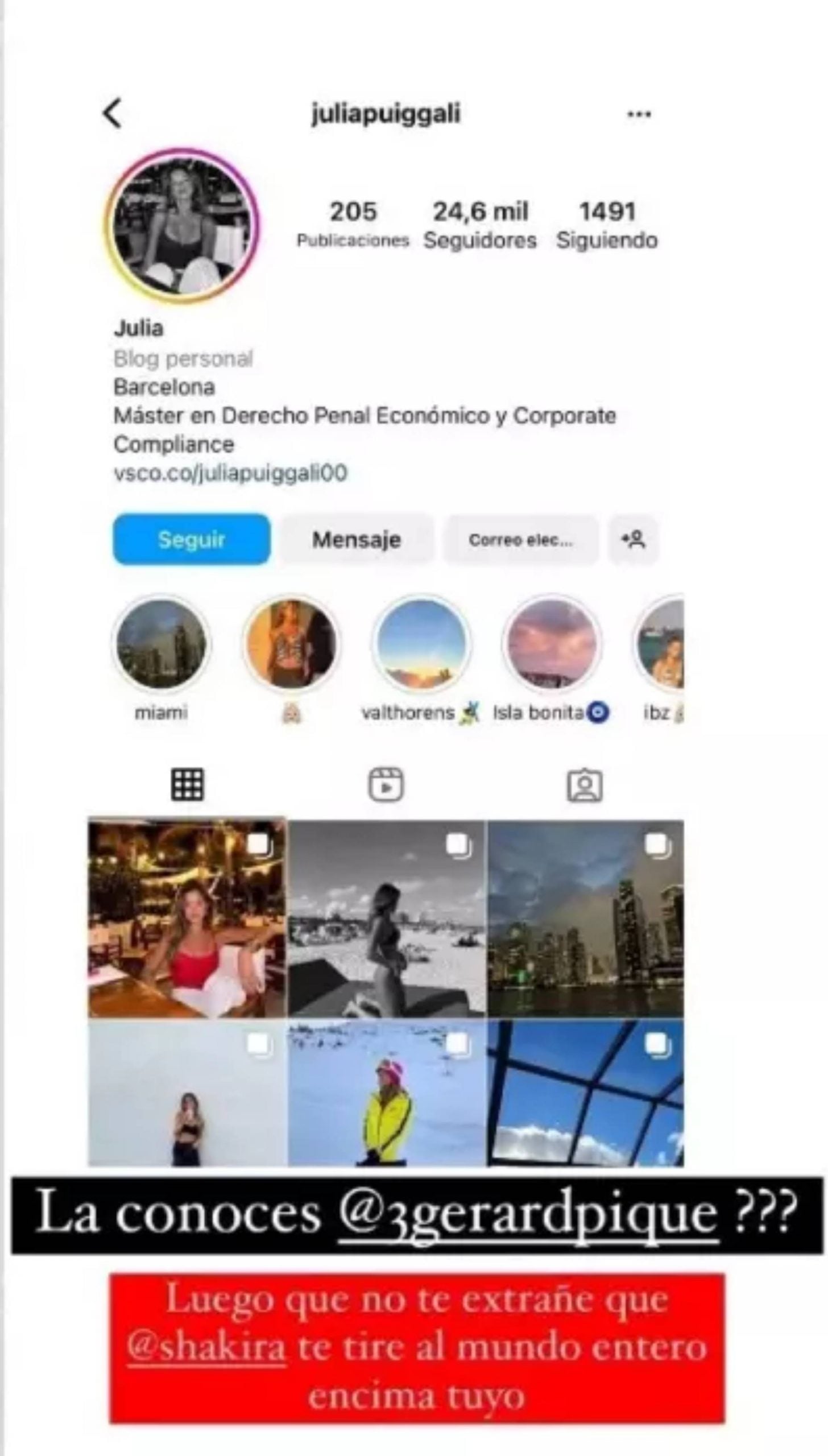 Stories de Jordi Martin publicado en su perfil de Instagram / Instagram