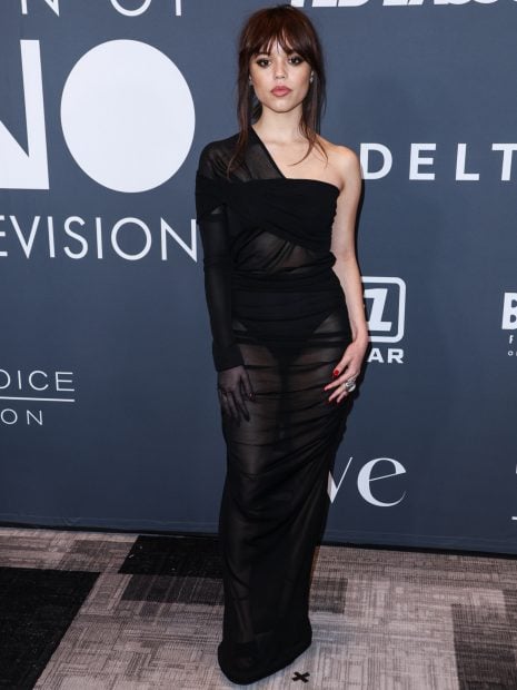 Jenna Ortega en una alfombra roja / Gtres