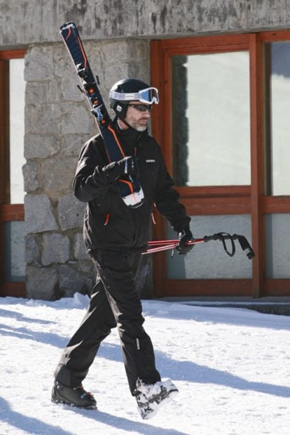 Felipe en Baqueira en 2015 / Gtres