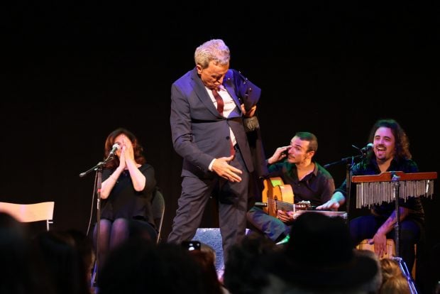 Ortega Cano bailando con Isabel Luna / Gtres