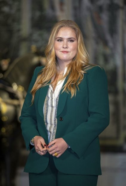 Amalia de Holanda posando / Gtres