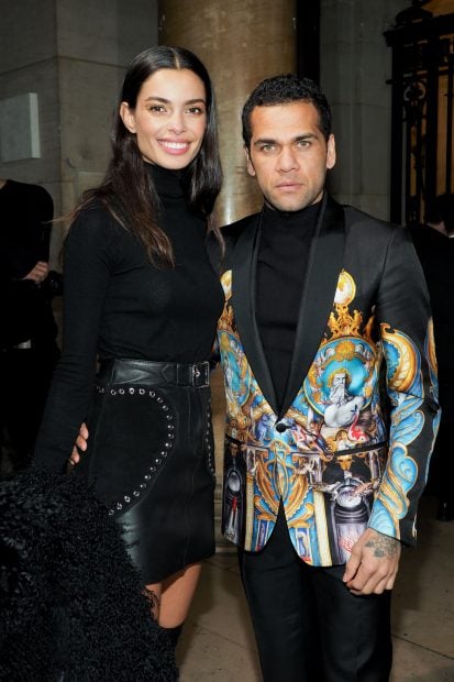 Dani Alves y Joana Sanz en Par&iacute;s / Gtres