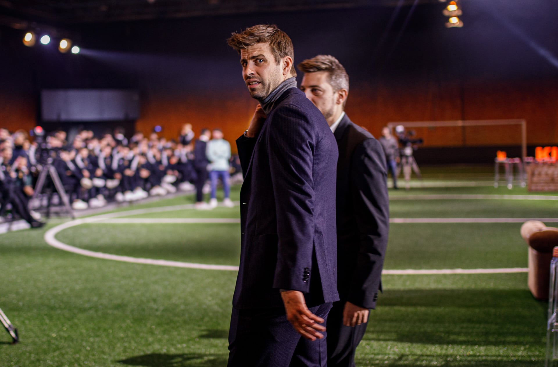 Gerard Piqu&eacute;, en un evento de la Kings League