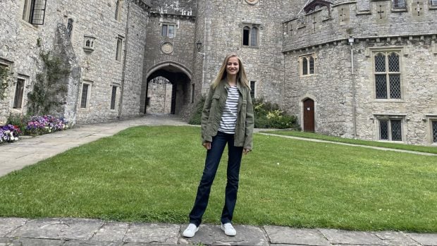 La Princesa Leonor en el colegio UWC Atlantic College de Gales / Gtres