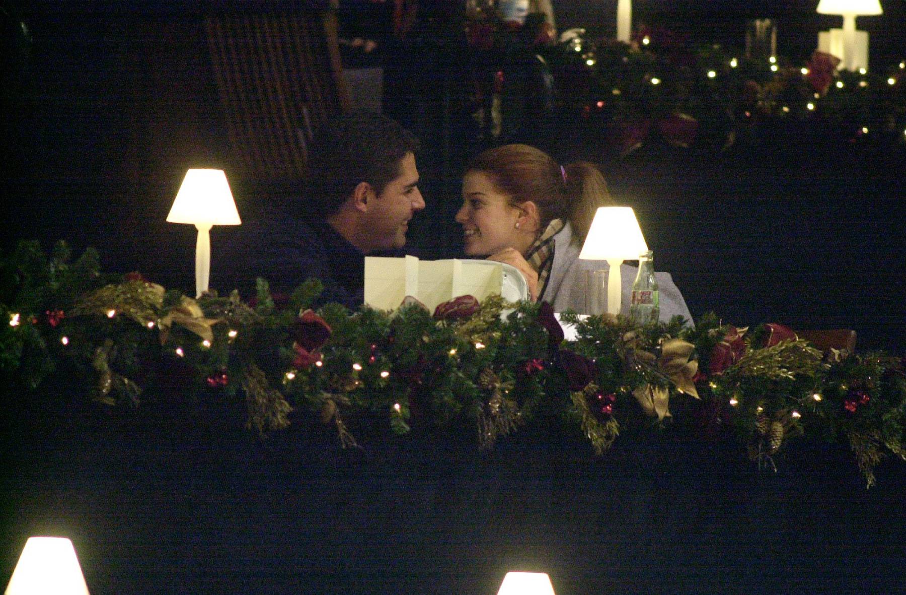 Athina Onassis y Álvaro de Miranda en un restaurante / Gtres