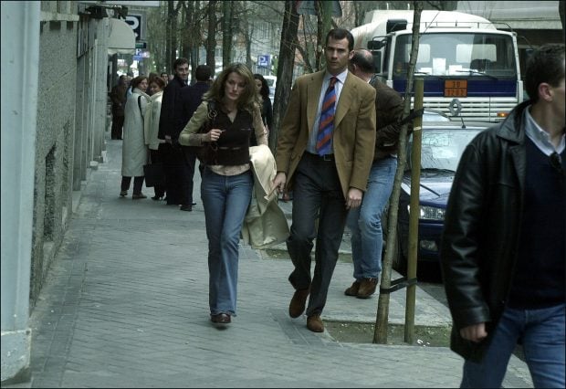 Letizia y Felipe paseando por Madrid / Gtres