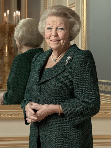 Beatriz de Holanda en un posado. / Casa Real de Holanda